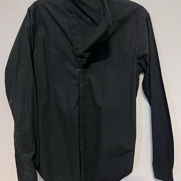 Rick Owen Funnel Shirt, Size 50 European - Picture 5 of 9